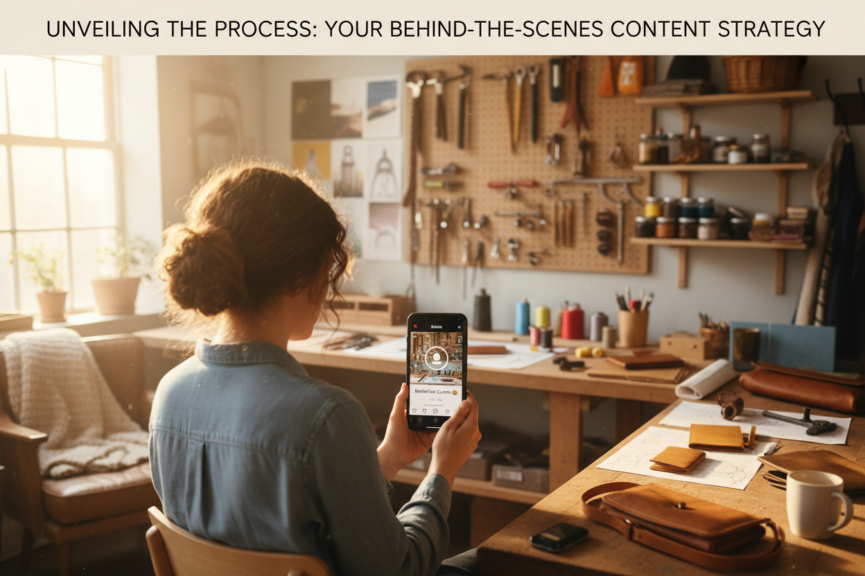 Behind-the-Scenes Reels: The Easiest Content Strategy for Businesses