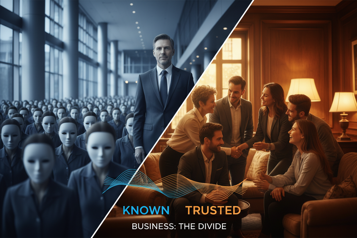 The Difference Between Being Known and Being Trusted