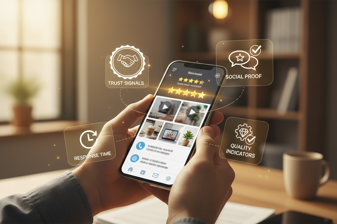 What Customers Look For Before They Contact a Business