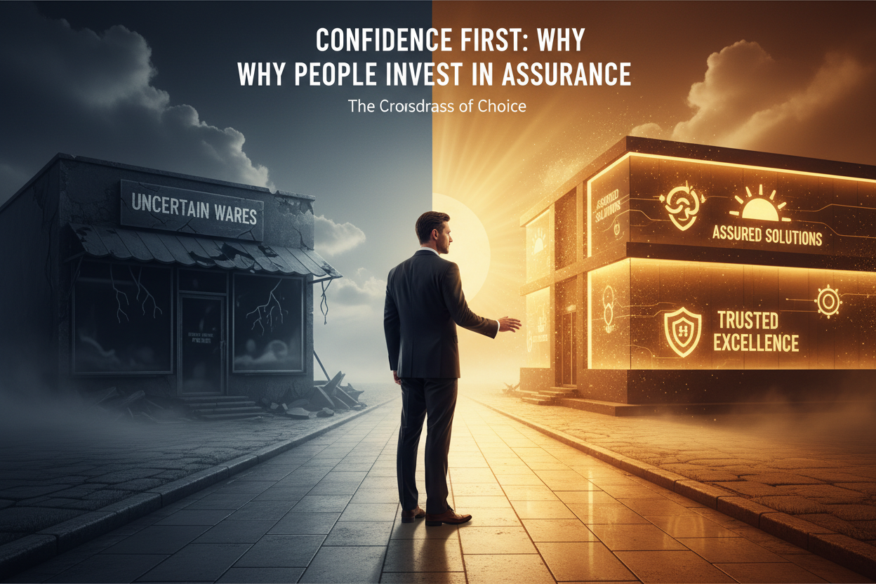 Why People Buy Confidence Before They Buy Products