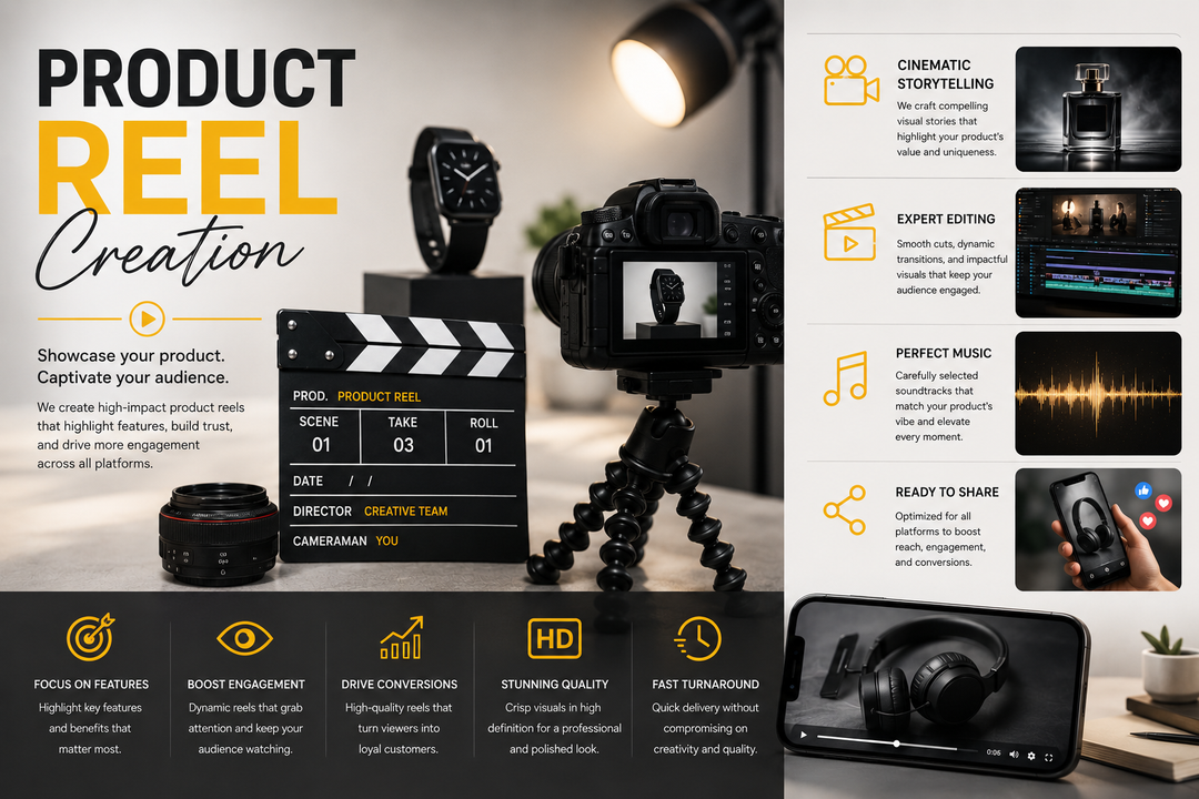 Product Reel Creation